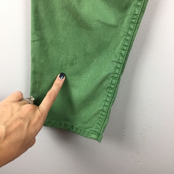 mother the dropout boyfriend green jeans sz 29 - Picture 7 of 8